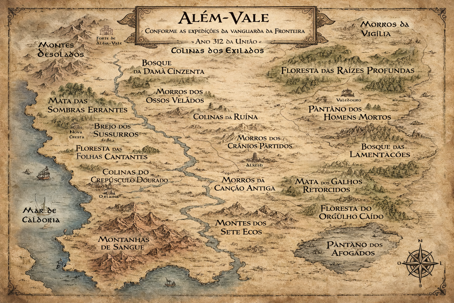 Mapa do Além-Vale